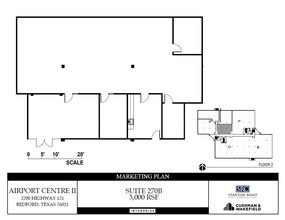 2200 Highway 121, Bedford, TX for rent Floor Plan- Image 1 of 3