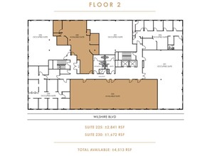 2901 Wilshire Blvd, Santa Monica, CA for rent Floor Plan- Image 1 of 1