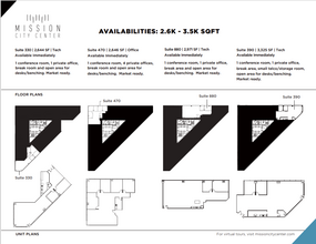 2350 Mission College Blvd, Santa Clara, CA for rent Floor Plan- Image 1 of 1