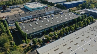 Coignières - Aerial map view