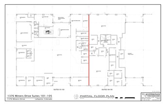 1376 Miners Dr, Lafayette, CO for rent Site Plan- Image 1 of 1