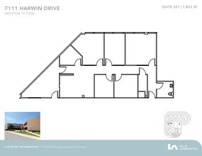 7111 Harwin Dr, Houston, TX to rent Floor Plan- Image 1 of 1