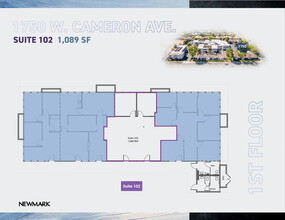 1710 W Cameron Ave, West Covina, CA for rent Floor Plan- Image 1 of 1