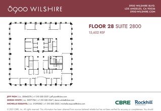 5900 Wilshire Blvd, Los Angeles, CA for rent Floor Plan- Image 1 of 1