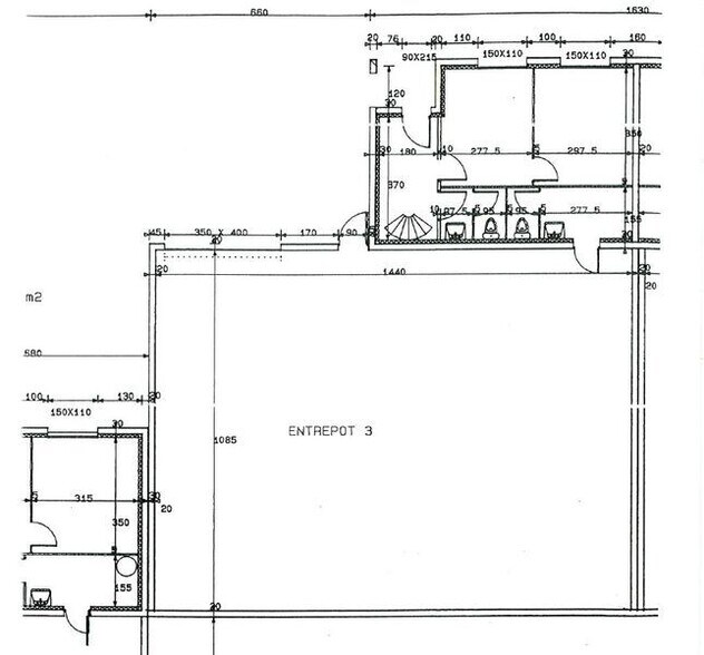 Light Industrial in Genas to rent - Floor Plan - Image 2 of 2
