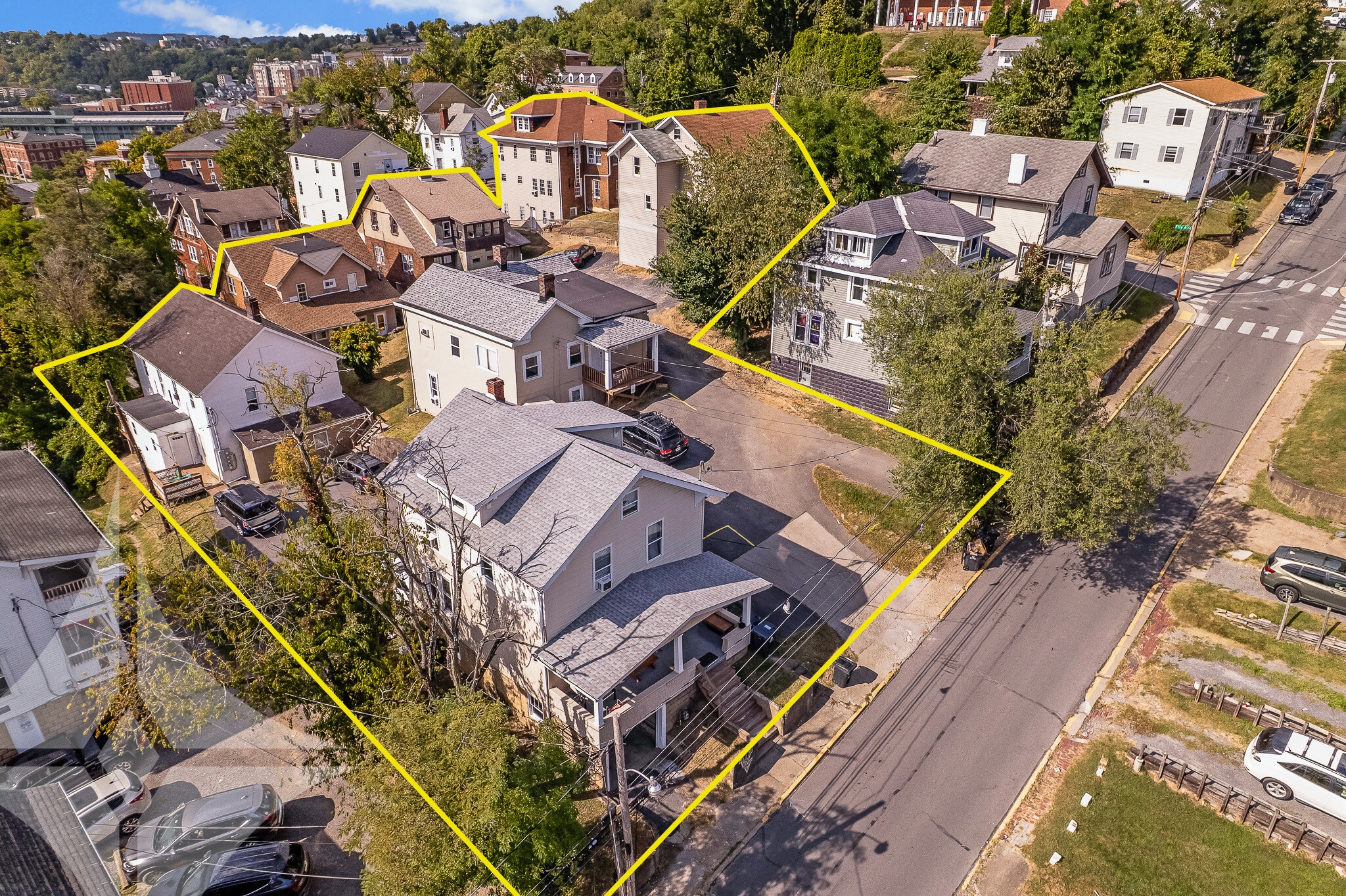 678 Spruce St, Morgantown, WV for sale Aerial- Image 1 of 27