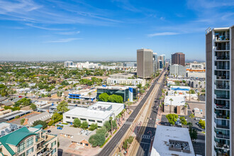 2400 N Central Ave, Phoenix, AZ - AERIAL  map view