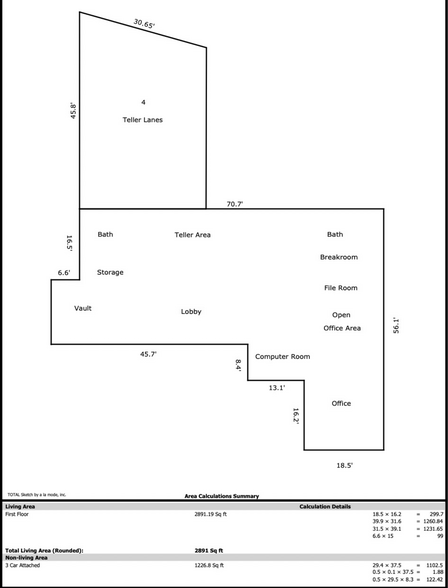 1927 N Market St, Shreveport, LA for rent - Floor Plan - Image 3 of 15