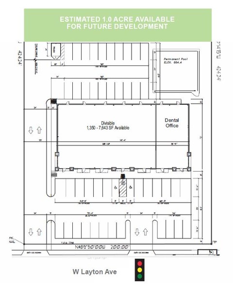 800 W Layton Ave, Milwaukee, WI for rent - Floor Plan - Image 2 of 2