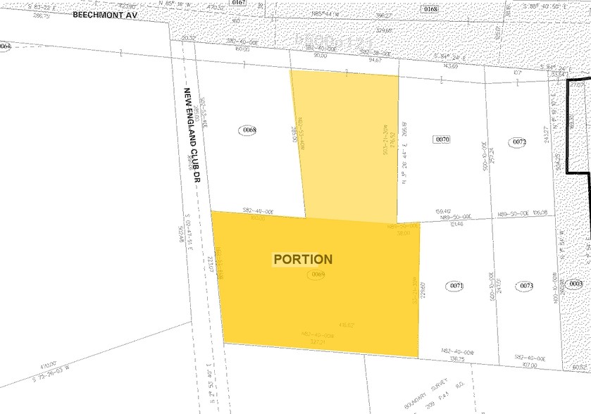 8181 Beechmont Ave, Cincinnati, OH for sale - Plat Map - Image 3 of 4