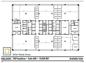 100 Peachtree St NW, Atlanta, GA for rent Floor Plan- Image 1 of 1