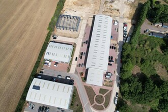 Welham Ln, Bury St Edmunds, SFK - aerial  map view