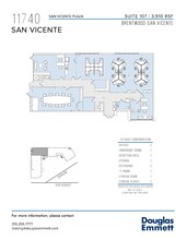 11740 San Vicente Blvd, Los Angeles, CA for rent Floor Plan- Image 1 of 1