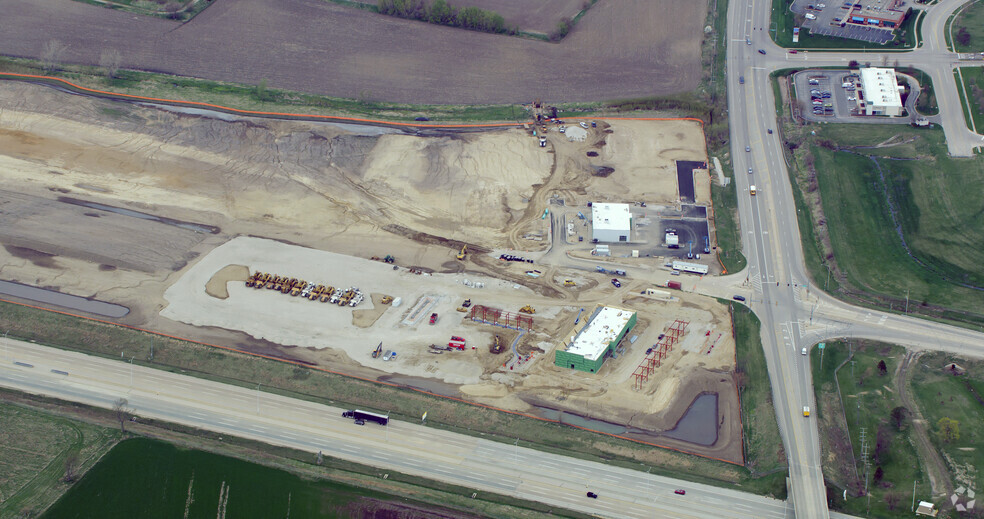 I-90 and Genoa Rd, Belvidere, IL for rent - Aerial - Image 2 of 4