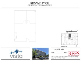 13740 Midway Rd, Farmers Branch, TX for rent Site Plan- Image 1 of 1