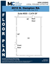 2010 N Hampton Rd, DeSoto, TX for rent Floor Plan- Image 1 of 4