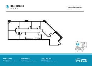 14901 Quorum Dr, Dallas, TX for rent Floor Plan- Image 1 of 1