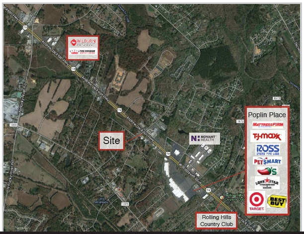 3306 W Highway 74, Monroe, NC for sale - Site Plan - Image 1 of 1