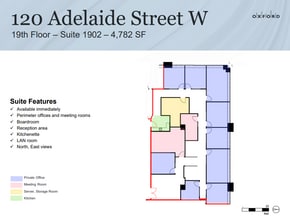 120 Adelaide St W, Toronto, ON for rent Floor Plan- Image 1 of 1