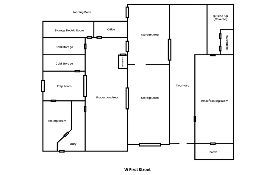 201 W First St, Brenham, TX for sale - Floor Plan - Image 3 of 14