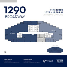 1290 Broadway, Denver, CO for rent Floor Plan- Image 2 of 9