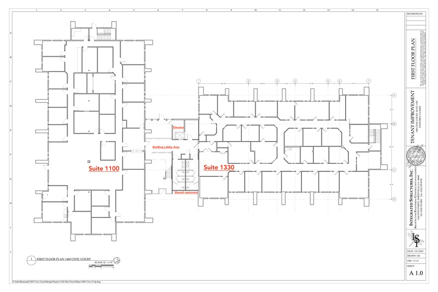 1485 Civic Ct, Concord, CA for rent - Site Plan - Image 1 of 20