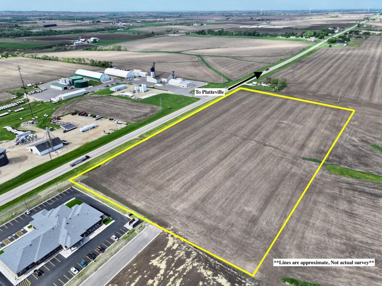 11.92 acres 81 Hwy, Darlington, WI for sale - Building Photo - Image 1 of 5