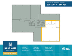 115 NE 100th St, Seattle, WA for rent Floor Plan- Image 2 of 2