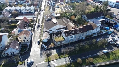 Melun, SEM - Aerial  map view