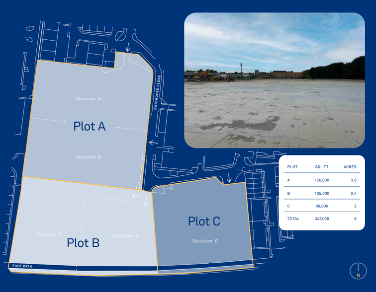 Gatehouse Close, Aylesbury for rent - Site Plan - Image 2 of 2