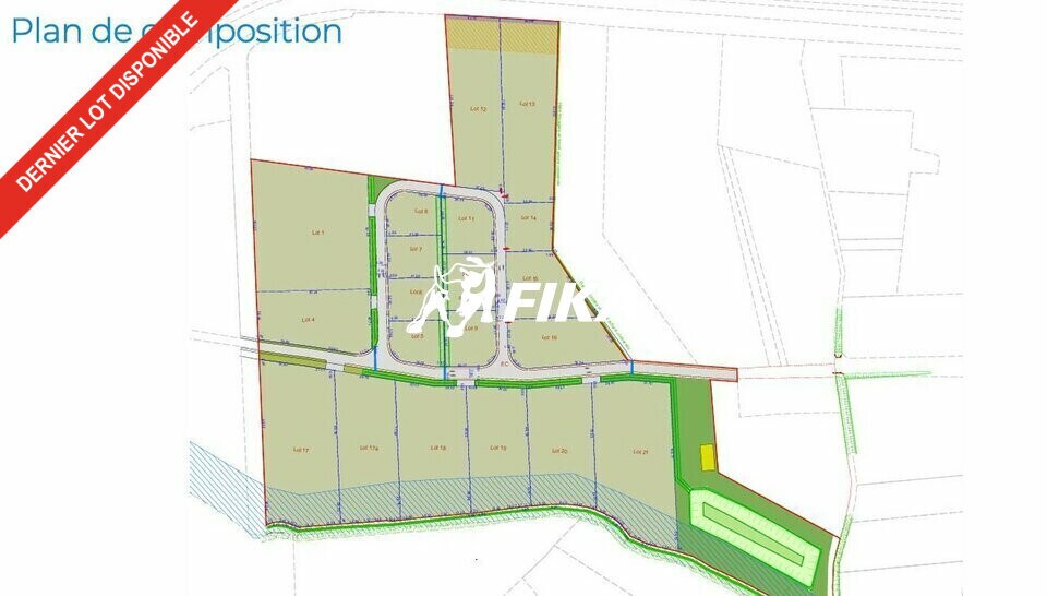 Land in Bressols for sale Site Plan- Image 1 of 5