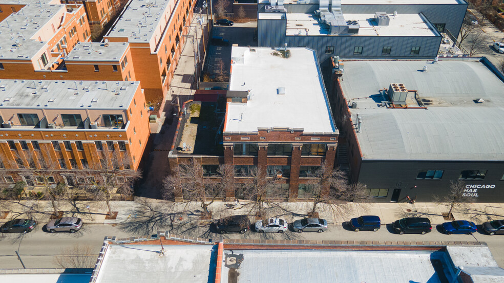 125 S Racine Ave, Chicago, IL for sale - Aerial - Image 1 of 5