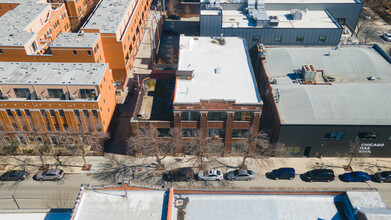 125 S Racine Ave, Chicago, IL - aerial  map view