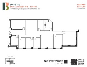 14045 Ballantyne Corporate Pl, Charlotte, NC for rent Floor Plan- Image 1 of 1