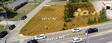 3055 Maple Ave, Zanesville, OH - aerial  map view - Image1