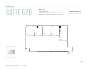 110 W A St, San Diego, CA to rent Floor Plan- Image 1 of 1