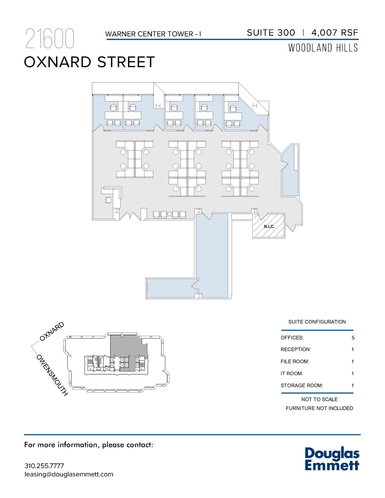 21600 Oxnard St, Woodland Hills, CA to rent Floor Plan- Image 1 of 1