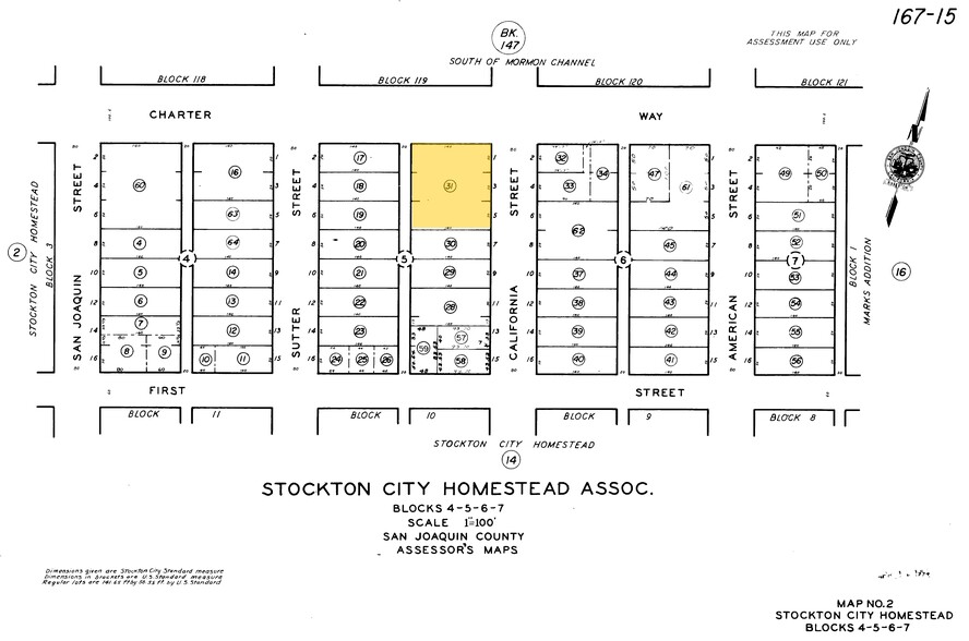 434 E Dr Martin Luther King Jr Blvd, Stockton, CA for rent - Plat Map - Image 1 of 1