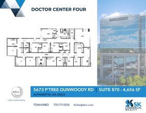 5673 Peachtree Dunwoody Rd NE, Atlanta, GA for rent Site Plan- Image 1 of 3