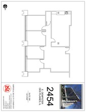 2454 E Dempster St, Des Plaines, IL for rent Site Plan- Image 1 of 6