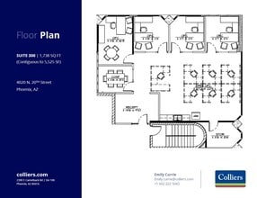 4020 N 20th St, Phoenix, AZ for rent Floor Plan- Image 1 of 2