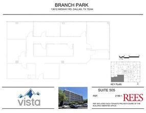 13740 Midway Rd, Farmers Branch, TX for rent Site Plan- Image 1 of 1