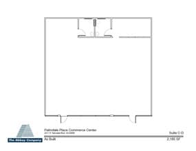 2111-2361 E Palmdale Blvd, Palmdale, CA to rent Floor Plan- Image 1 of 1