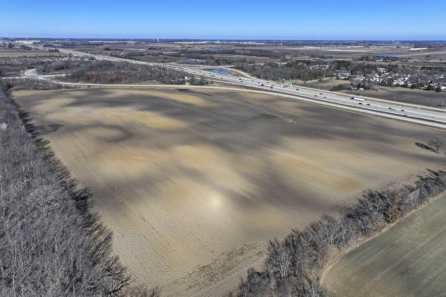 Lt1 Frontage Road, Sturtevant, WI for sale - Aerial - Image 2 of 4