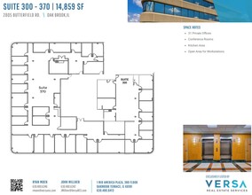 2707 Butterfield Rd, Oak Brook, IL for rent Floor Plan- Image 2 of 2