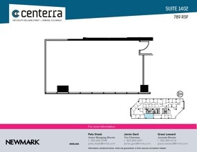1873 S Bellaire St, Denver, CO to rent Floor Plan- Image 1 of 2