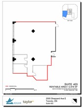 2001 Sheppard Ave E, Toronto, ON for rent Site Plan- Image 1 of 1