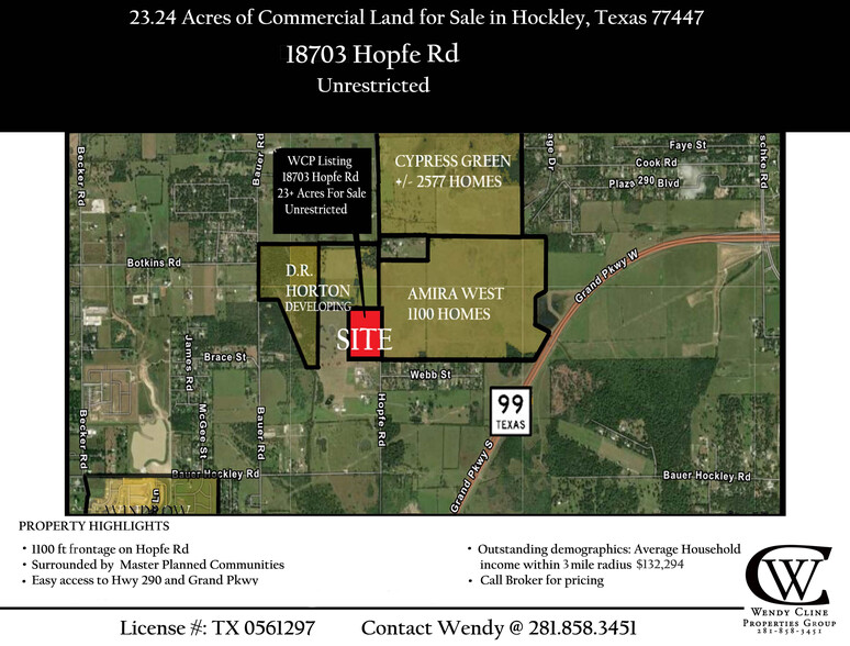 18703 Hopfe Rd, Hockley, TX for sale - Building Photo - Image 1 of 21