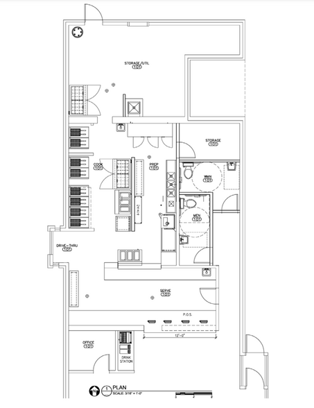 4016 University Dr NW, Huntsville, AL for rent - Floor Plan - Image 3 of 4