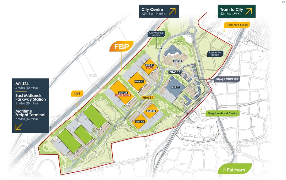 Foresters Av, Nottingham for rent - Site Plan - Image 3 of 9